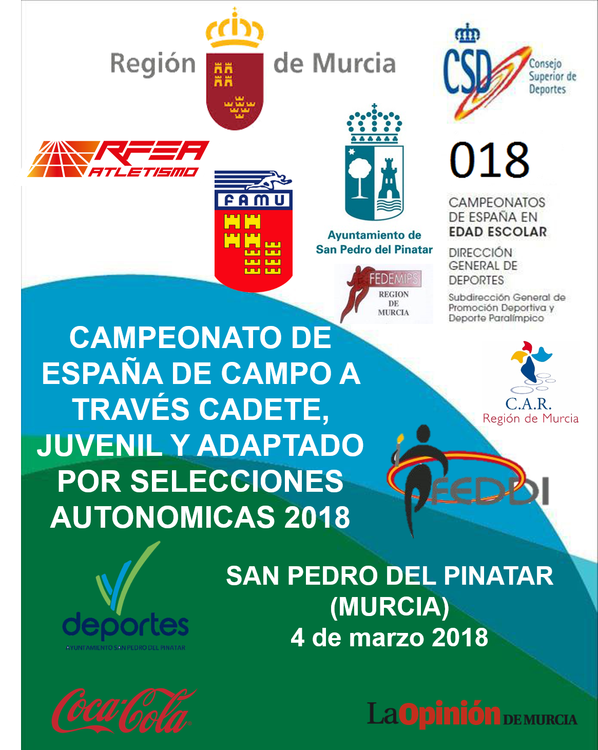 CAMPEONATO DE ESPAÑA DE CAMPO A TRAVÉS CADETE, JUVENIL Y ADAPTADO